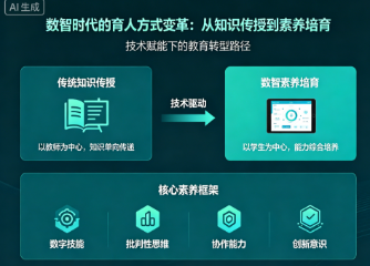 数智时代的育人方式变革：从知识传授到素养培育