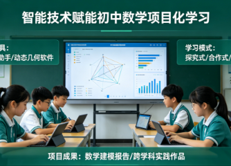 智能技术赋能初中数学项目化学习